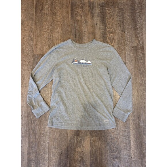 Life is Good Medium Long Sleeve - Picture 1 of 4
